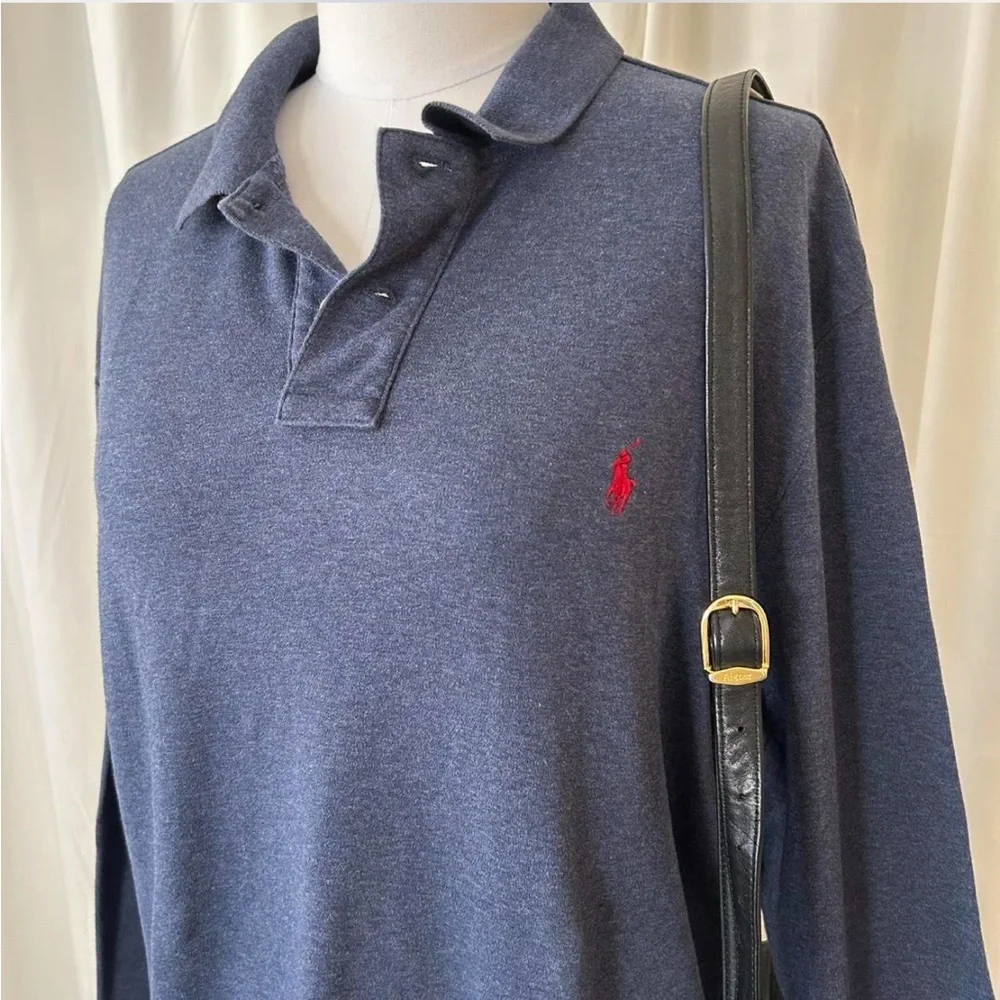 Vintage Y2K POLO Ralph Lauren Classic fit long sleeve polo shirt - Picture 4 of 8